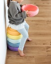 Stapelstein pastel met balance board 