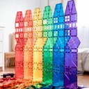 CONNETIX magnetische tegels rainbow mega pack