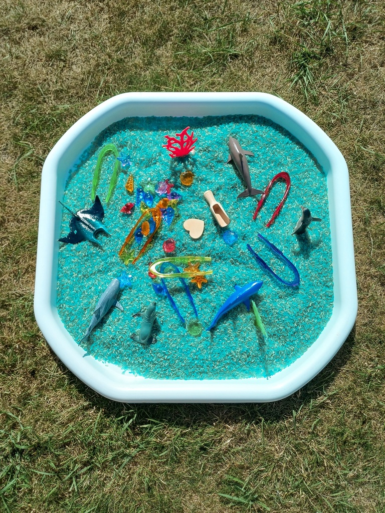 Tuff tray Spot mini wit (70 cm)