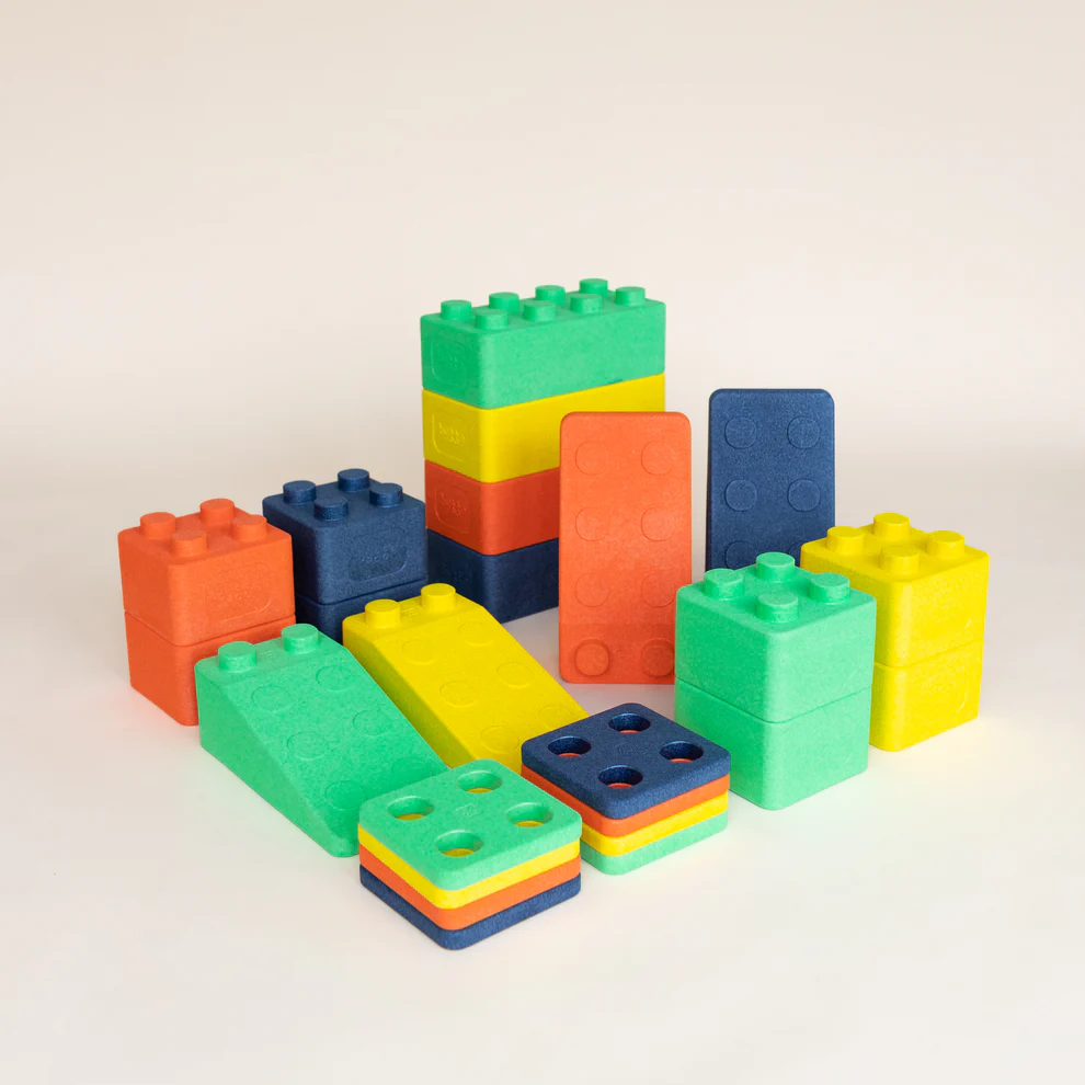 Bygge 24-delige set met loopplank