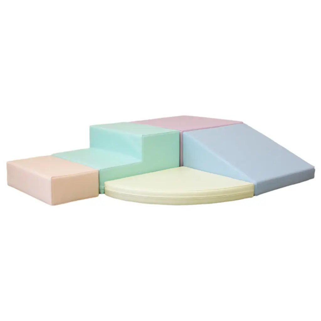 Zachte foamblokken pastel IGLU corner climber