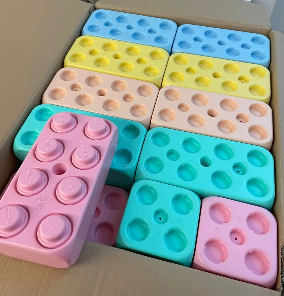 Pastel mega bouwblokken ESDA