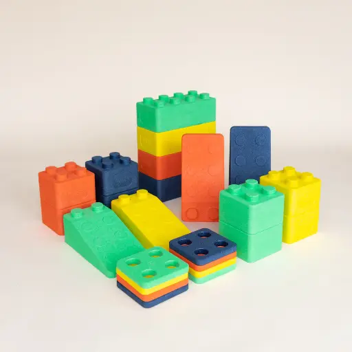 Bygge 24-delige set met loopplank